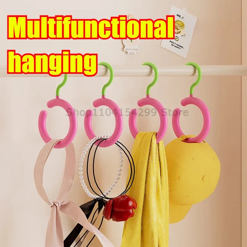Hat Storage Clothes Hanger Invisible Luxury Multi-Function Hook Home Use New 2025 Plastic Coat Hanger Nordic Sle Adult Closet Zpaxo