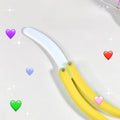 3D Printing Gravity Dog Butterfly Knife Banana Radish Model Push Card