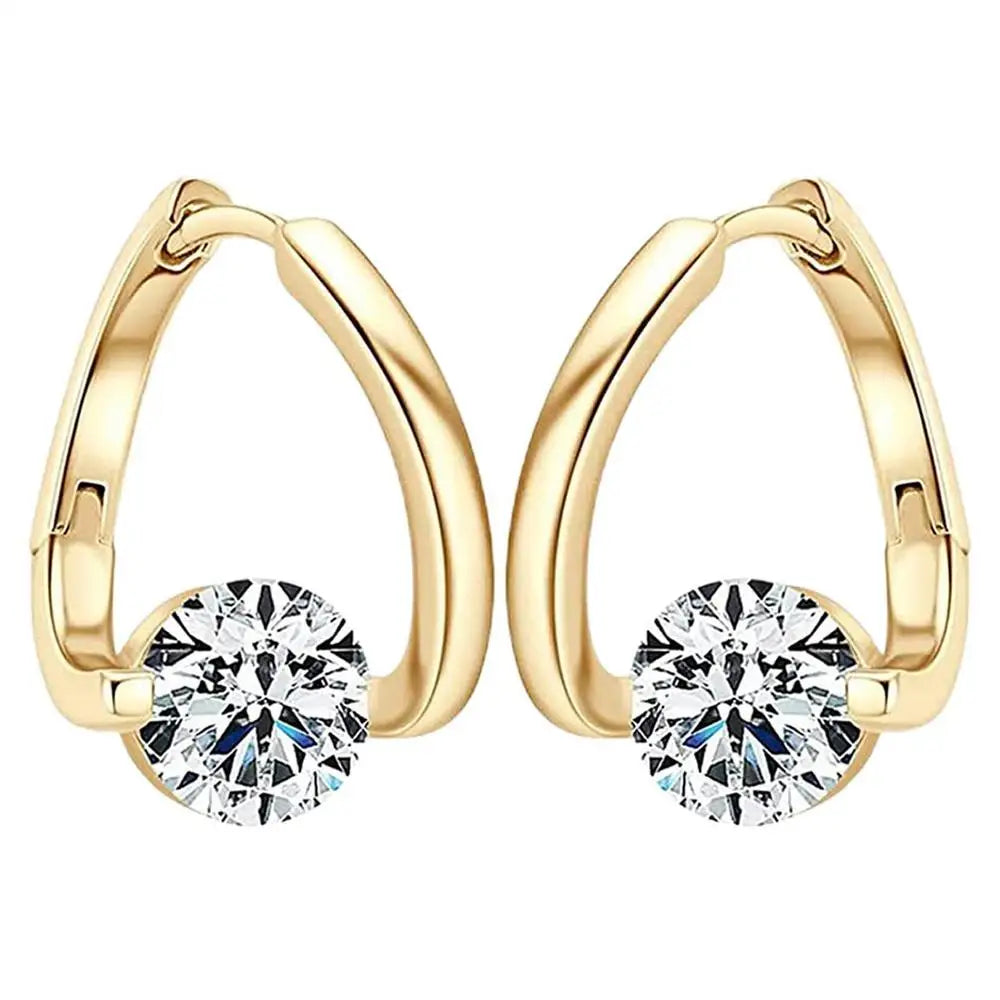 Lymphvity MagneTherapy Germanium Earring Lymphvity Magnetic Therapy Germanium Earring Lymphatic Drainage Earring for Weight Loss Zpaxo Gold-color