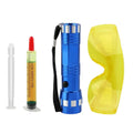 AC Leak Detector Protective UV Flashlight Accurate Dye Detection Tool