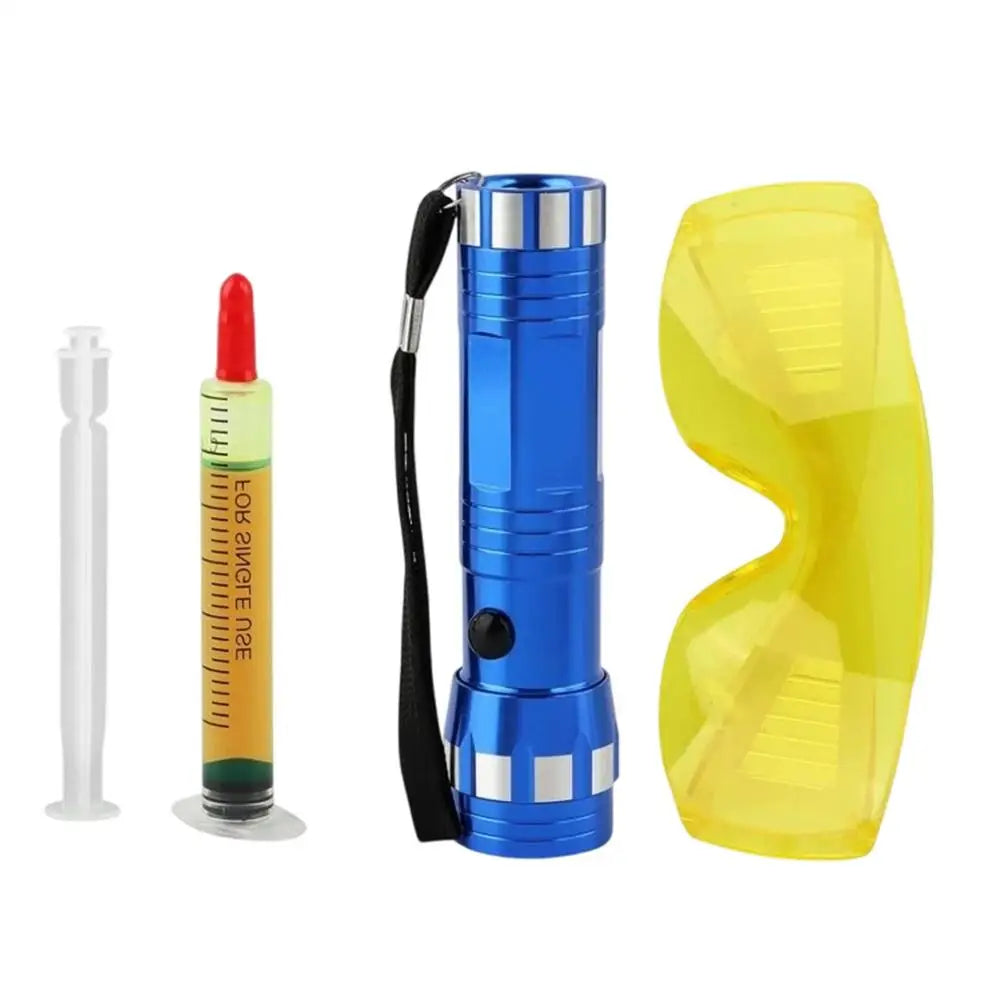 AC Leak Detector Protective UV Flashlight Accurate Dye Detection Tool