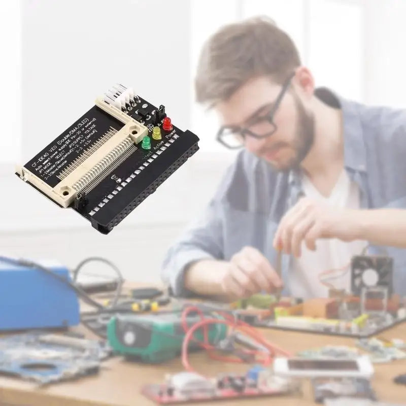 652F Compact Flash Card to IDE to 40Pin to 3.5in Expansion Card for Desktop Zpaxo China Mainland