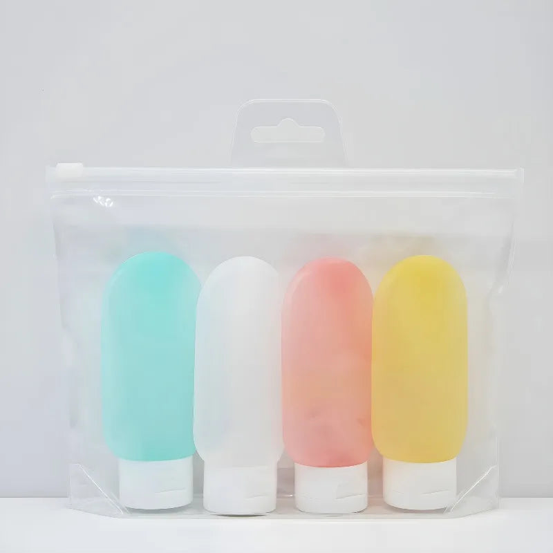 Refillable Travel-sized Bottles Leakproof Squeeze Tubes Cosmetics