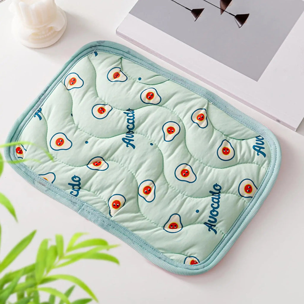 Small Pet Cooler Mat Summer Ice Silk Cool Feeling Hamster Kennel