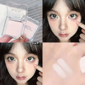 Matte Highlighter Powder Eyeshadow Palette White Long Lasting Natural