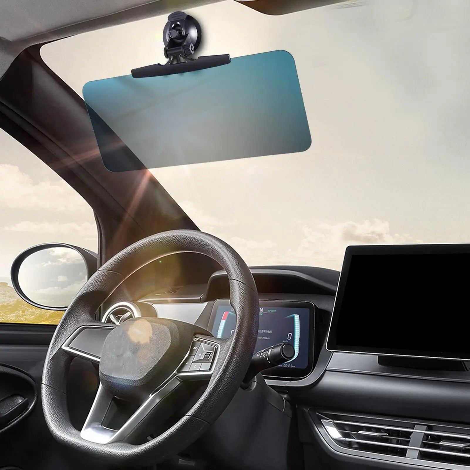 Car Visor Extender windshield Sun Blocker Anti-Glare Weatherproof Sunvisor Extension Car 180-Degree Rotation Car Sun Blocker Zpaxo