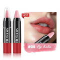 1PC 8 Colors Velvet Matte Lipsticks Pencil Waterproof Long Lasting Sexy Red Lip Stick Non-Stick Cup Makeup Lip Tint Pen Cosmetic Zpaxo 08 Lip balm