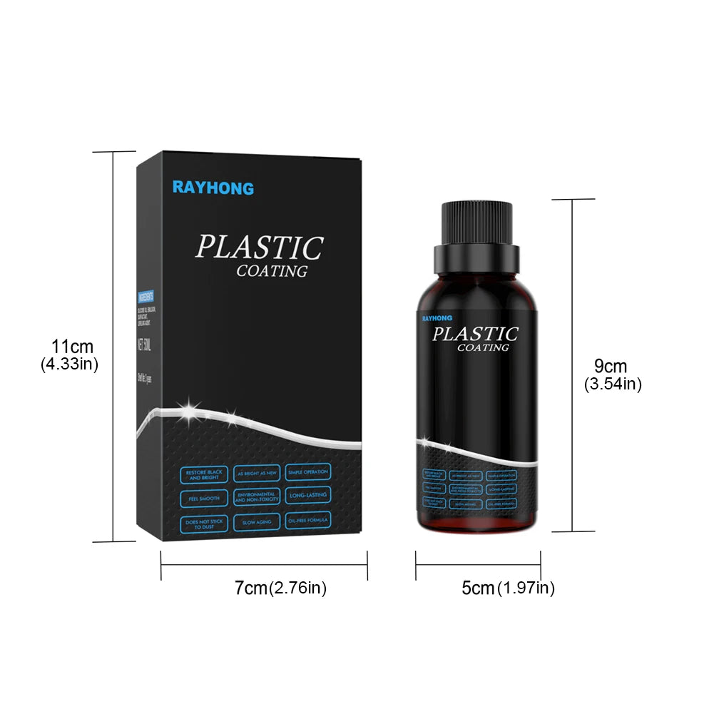 Plastics Parts Refurbish Agent Car Interior Dashboard Panel Wax