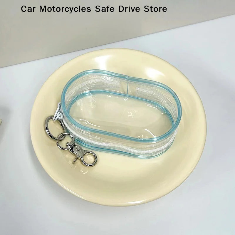 Jewelry Organizer Transparent Storage Box Pouch Mystery Plastic Cute