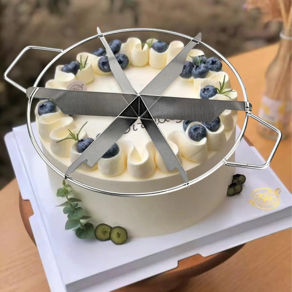 Stainless Steel Cake Divider Slicer 6 7 8 Divisions Cheese Pizza