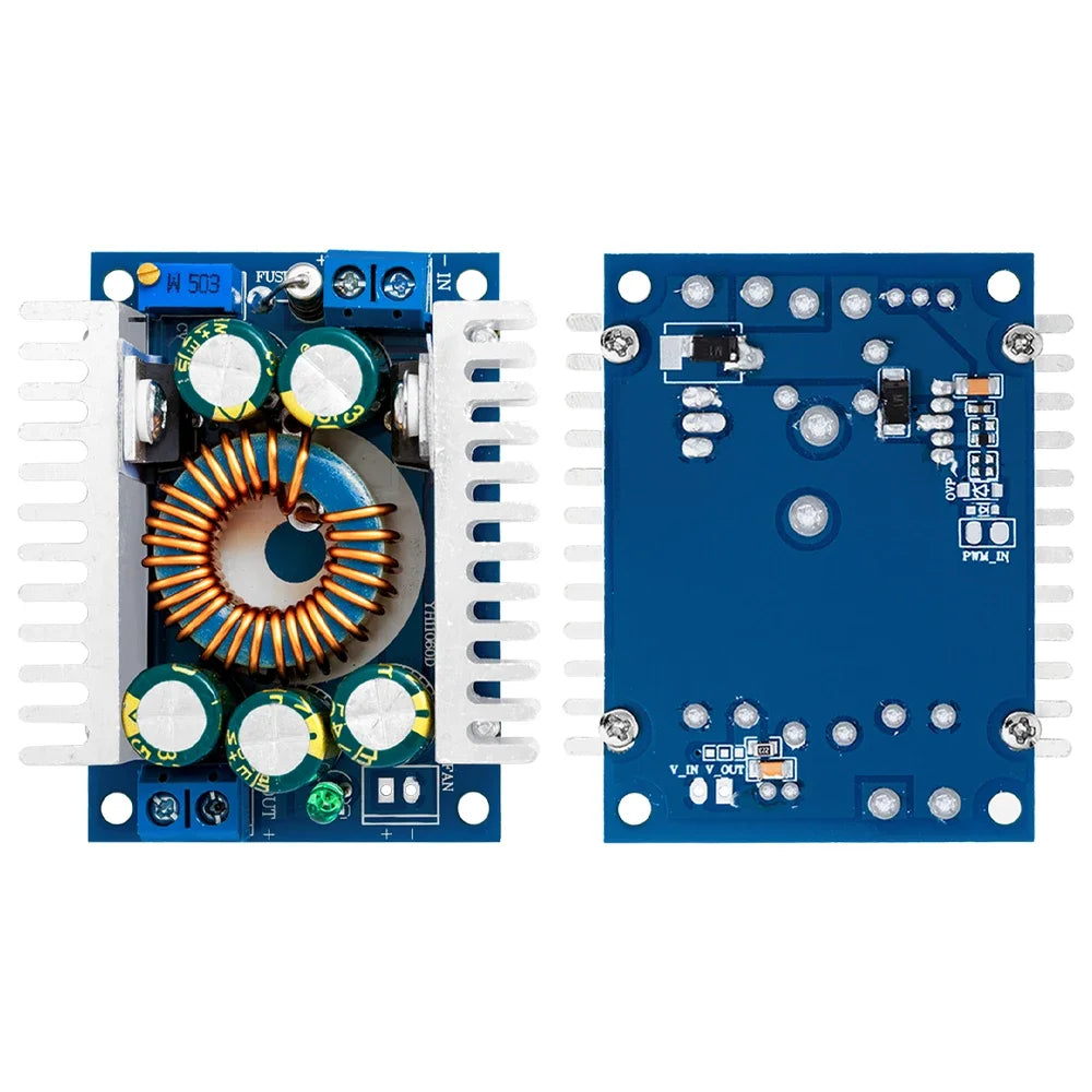 12A DC-DC Step Down Buck Converter High Efficiency Low Ripple Voltage Regulator Car Electronic Module Zpaxo Buck module