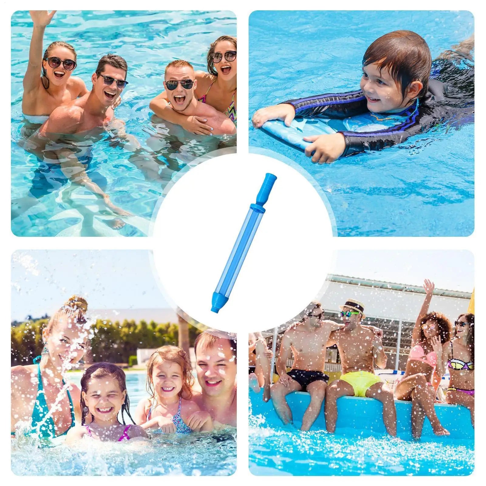 Kids Water Toys LED Glowing Rainbow Fun Party Games Kids Summer Water Play Soaker Toy For Family Girls Boys Outdoor Garden Park Zpaxo