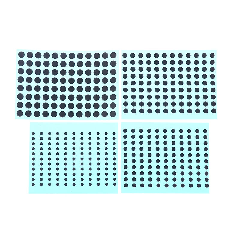 Diameter 3 4 5 Sizes Black Conductive Rubber Pads Keypad Repair IR