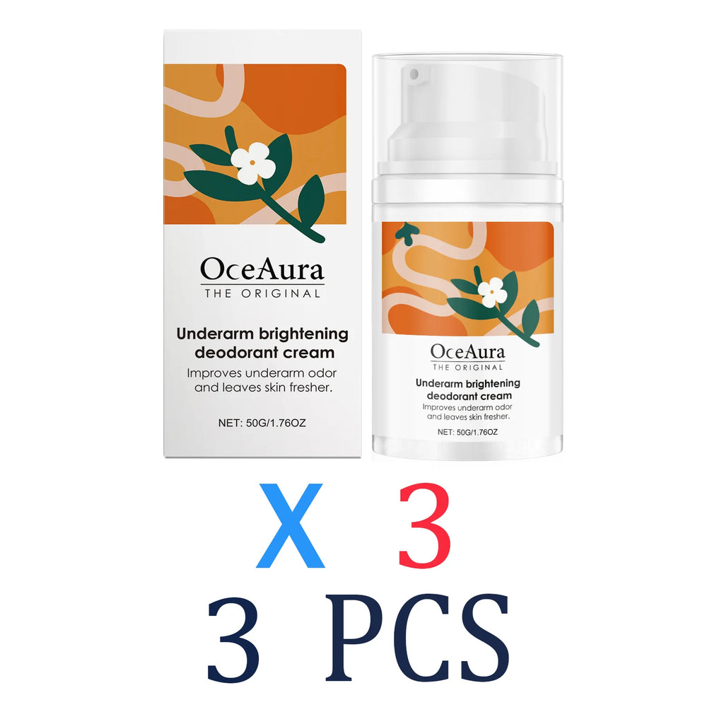 Body Cream For Dark Underarm Brightening Non Greasy Moisturizing Skin Smoothing Cream With Aloe Vera Formula Daily Use Tube Zpaxo 3 Pcs