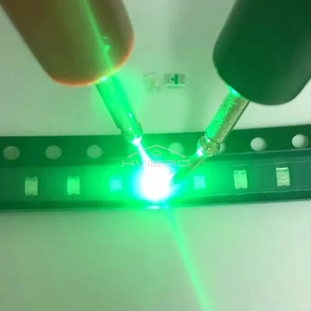 10-Pack 0402 SMD LED Chips – Ultra Bright Multi-Color Diodes SMD LED Chips Zpaxo