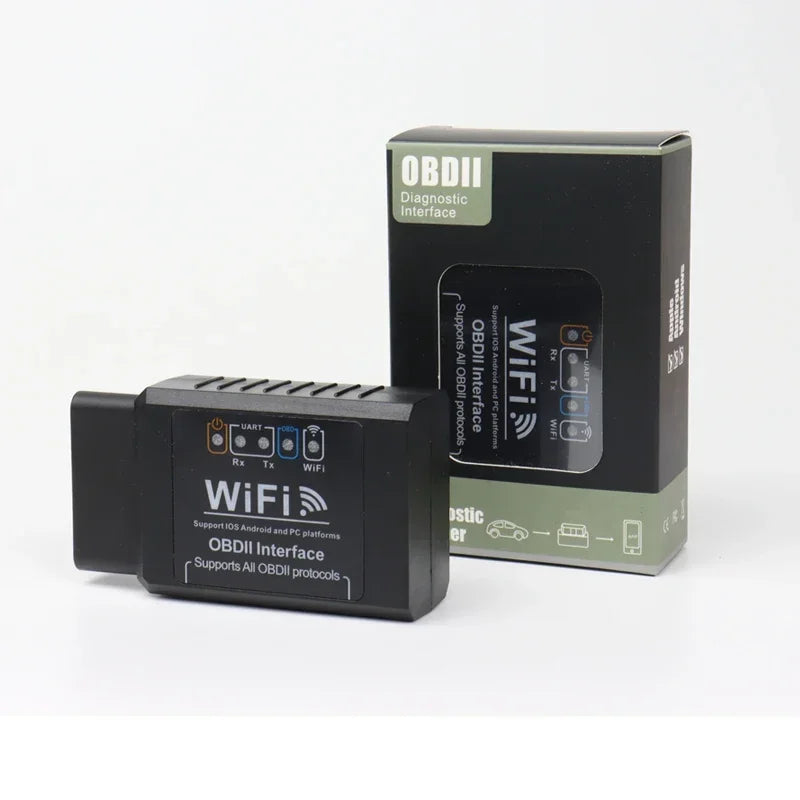 WiFi ELM327 V1.5 OBD2 Scanner – Works with iPhone & Android