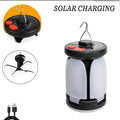 Solar LED Camping Lantern – 6-Mode Foldable Power Bank Light