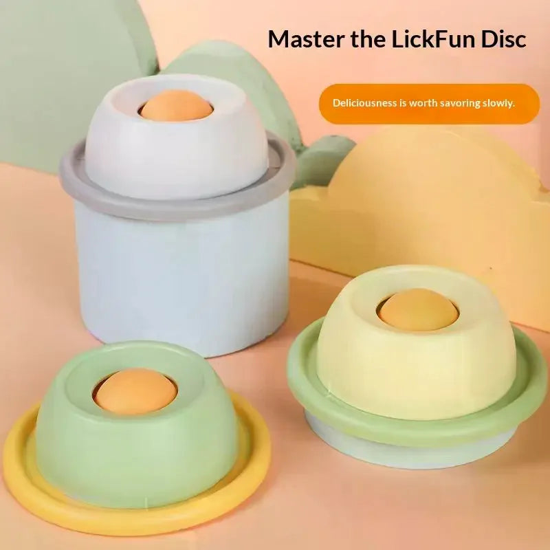 Pet Lick Mat Yogurt Licking Plate Slow Feeder Dogs Cats Interactive Zpaxo