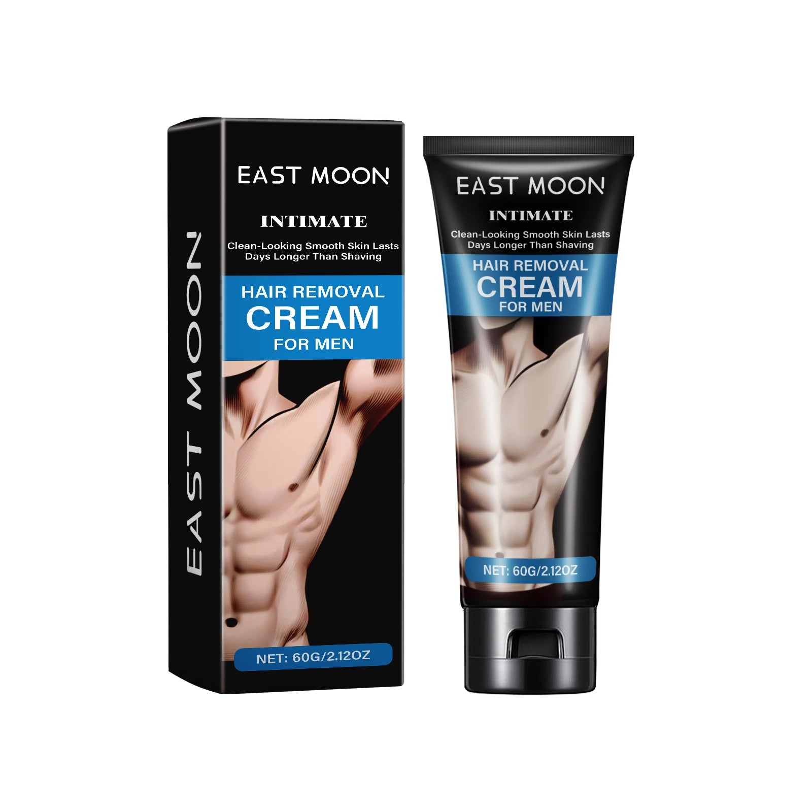 Men's Painless Hair Removal Cream – Chest, Arm, Leg & Back Hair Removal Cream Zpaxo 1pc