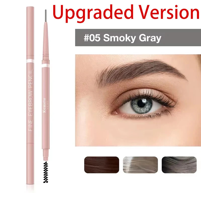 Waterproof Double-ended Eyebrow Pencil Ultra Fine Sweat-proof Long Zpaxo X5 upgraded version