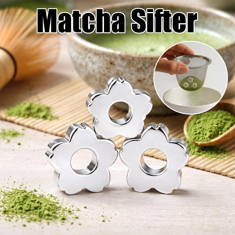 Authentic Matcha Sifter Anti-clump Beads Premium Food-grade Stainless