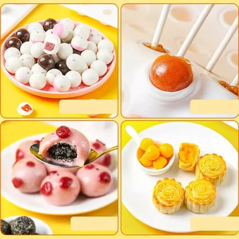 Handmade Chocolate Mould Candy Jelly Pudding Mold Flower Animal Heart Zpaxo