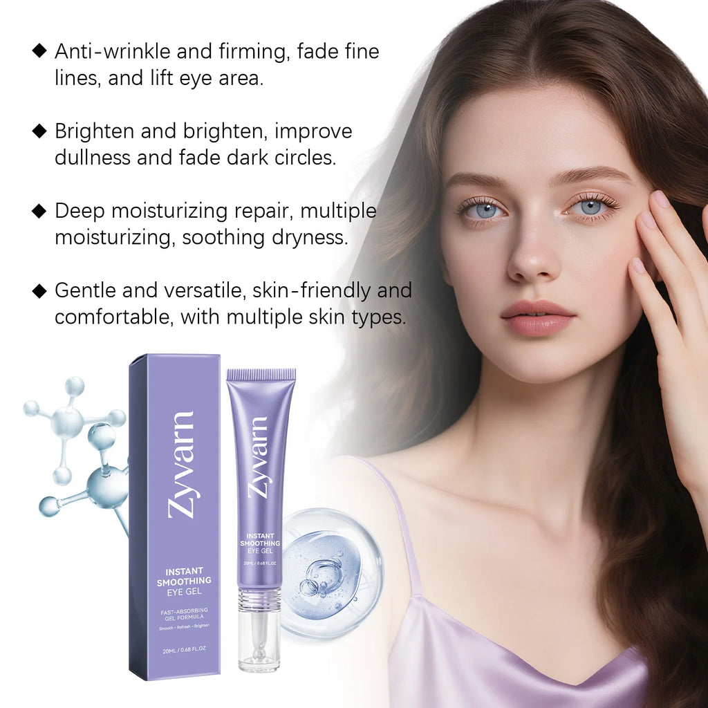 ZYVARN Instant Lift Eye Gel – Anti-Puffiness & Dark Circles Eye Treatment Gel Zpaxo