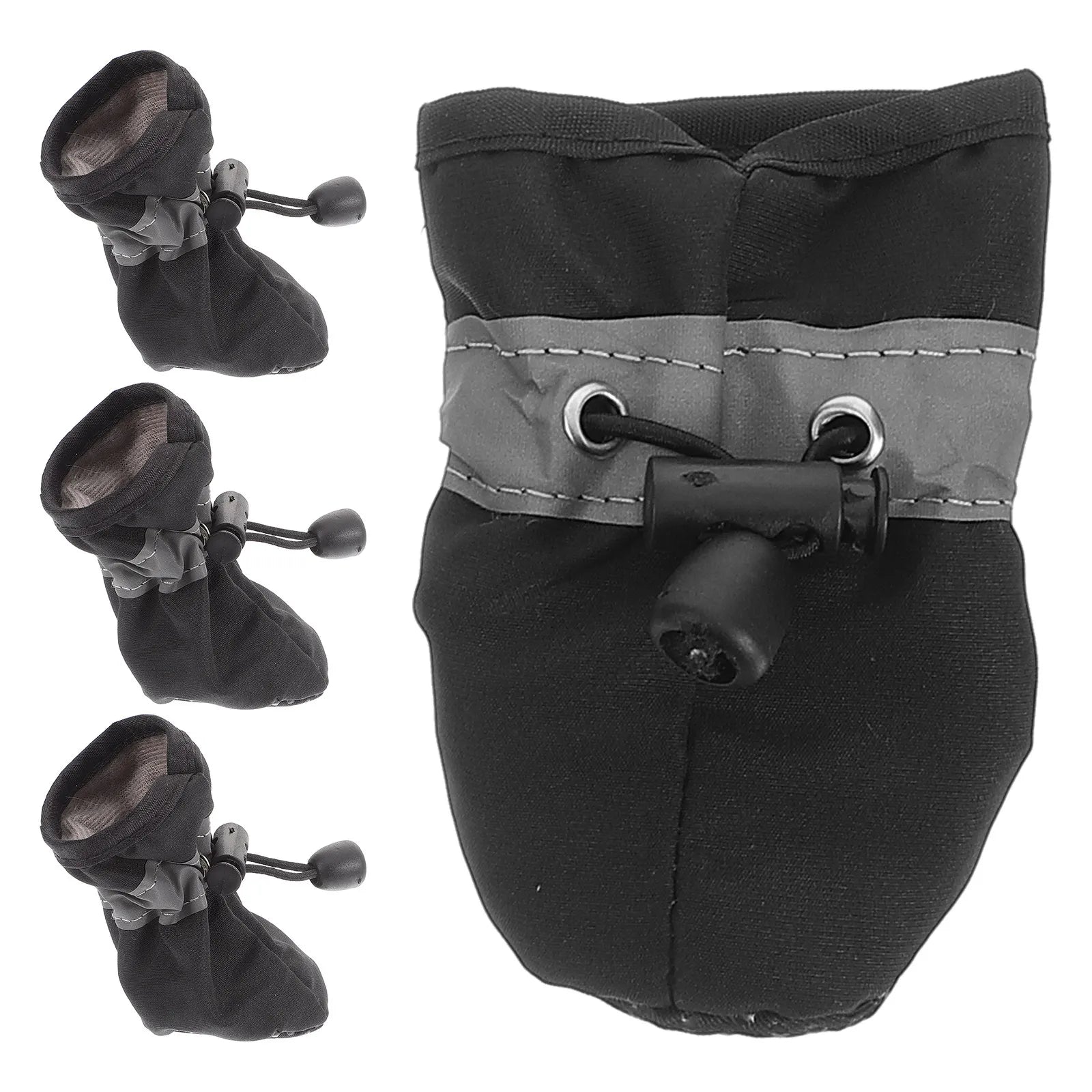 Drawstring Dog Booties Small Dogs Nonslip Waterproof Breathable Puppy