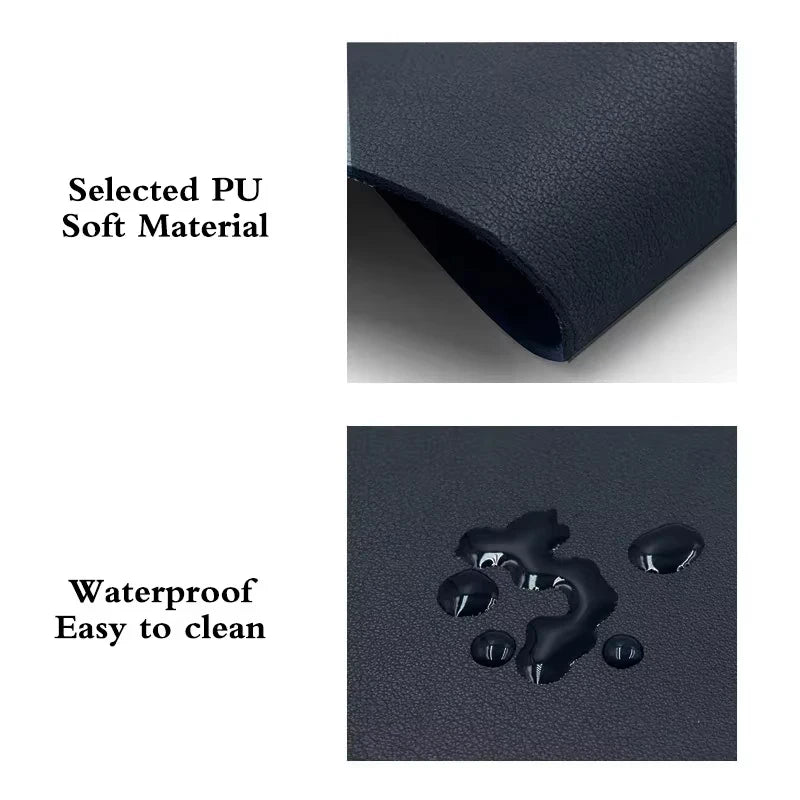 Small Portable Mouse Pad Gaming Waterproof Non-slip PU Suede Desk Mat Computer Keyboard Desk Pad Mats 2026 New Zpaxo