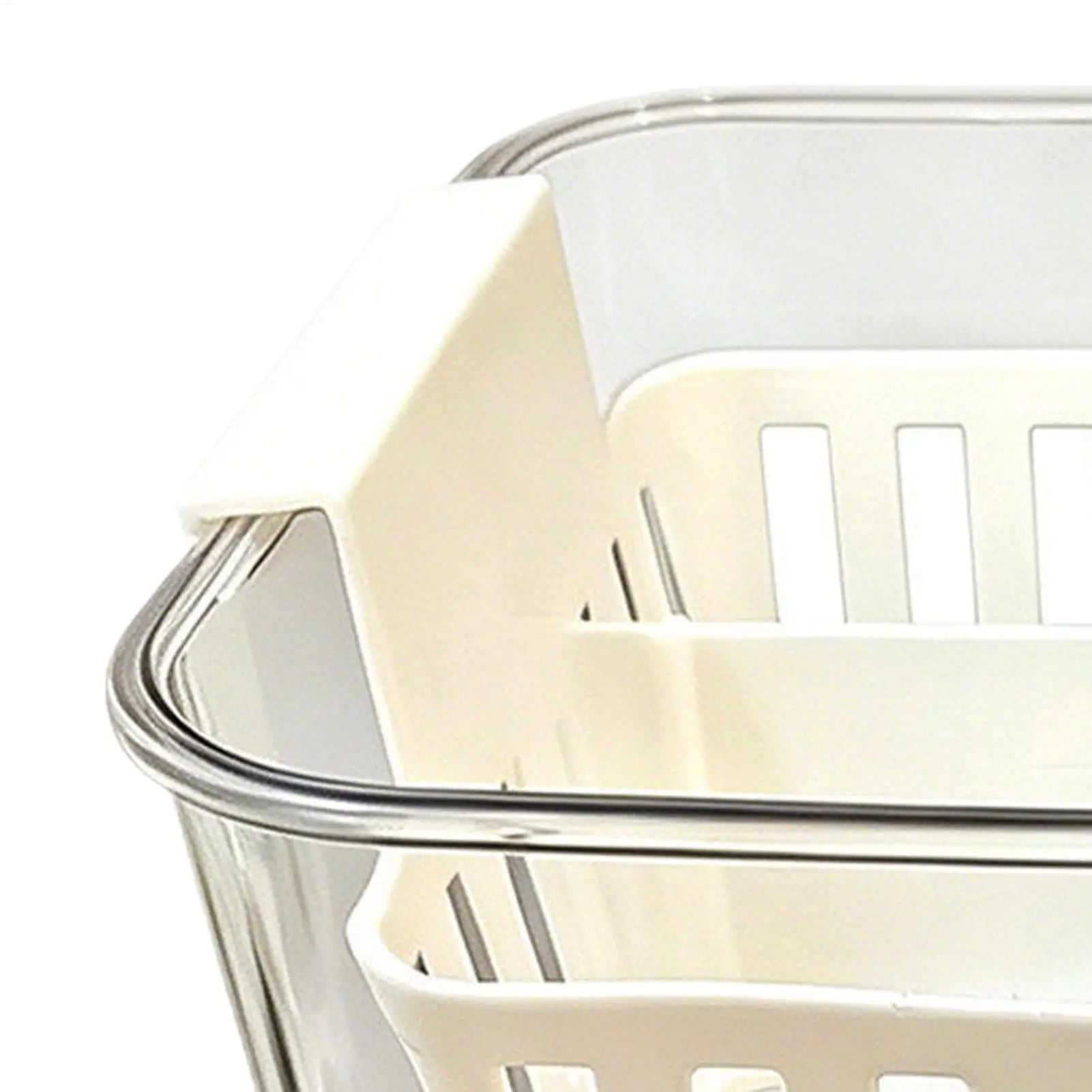 4 Grids Hydroponics Nurserys Pots Planter Containers Clear Tulips Planter Plastic Square Planting Basket Indoor Gardening Zpaxo