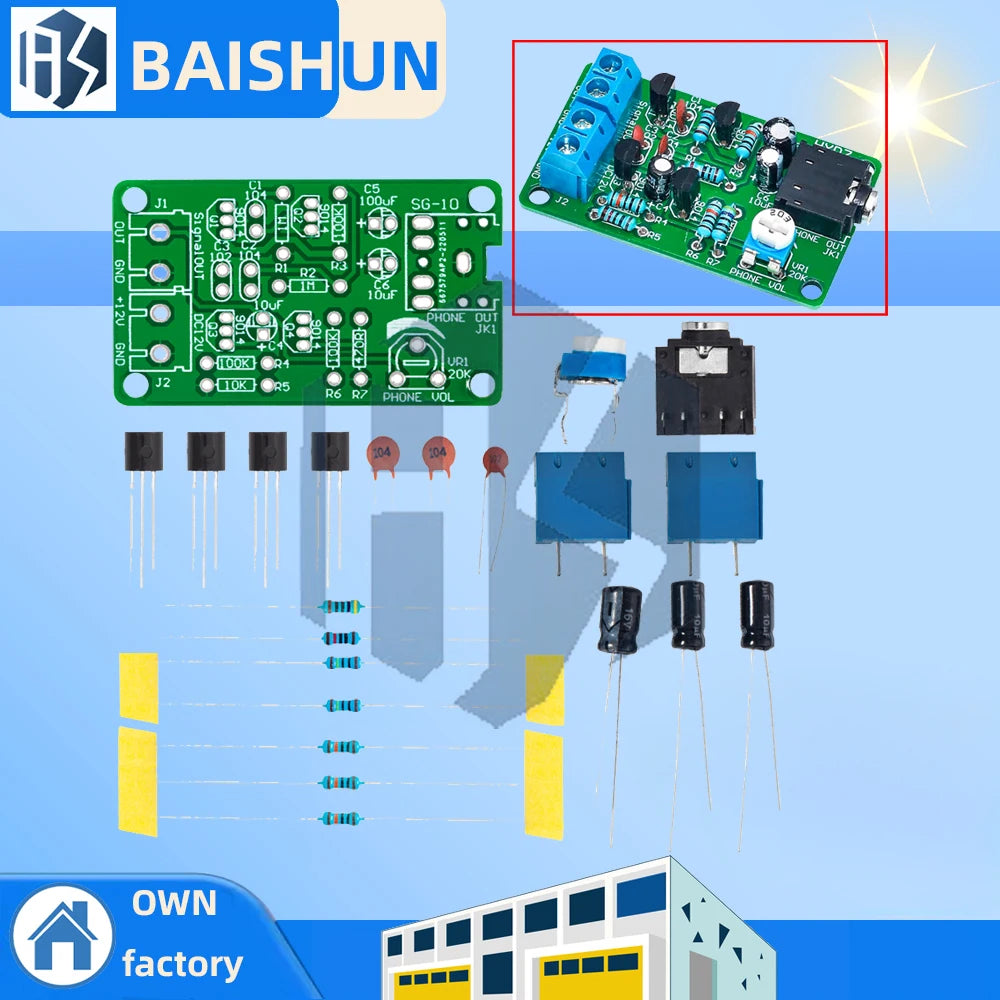White Noise Signal Generator DIY Electronic 2-Channel Output Burn-in Zpaxo Default Title