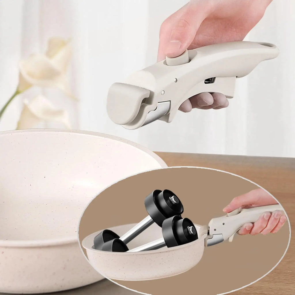 Removable Pan Handle Non-stick Detachable Anti-scalding Handle for Universal Pots Replacement Suitable for Cookware Kitchen Tool Zpaxo