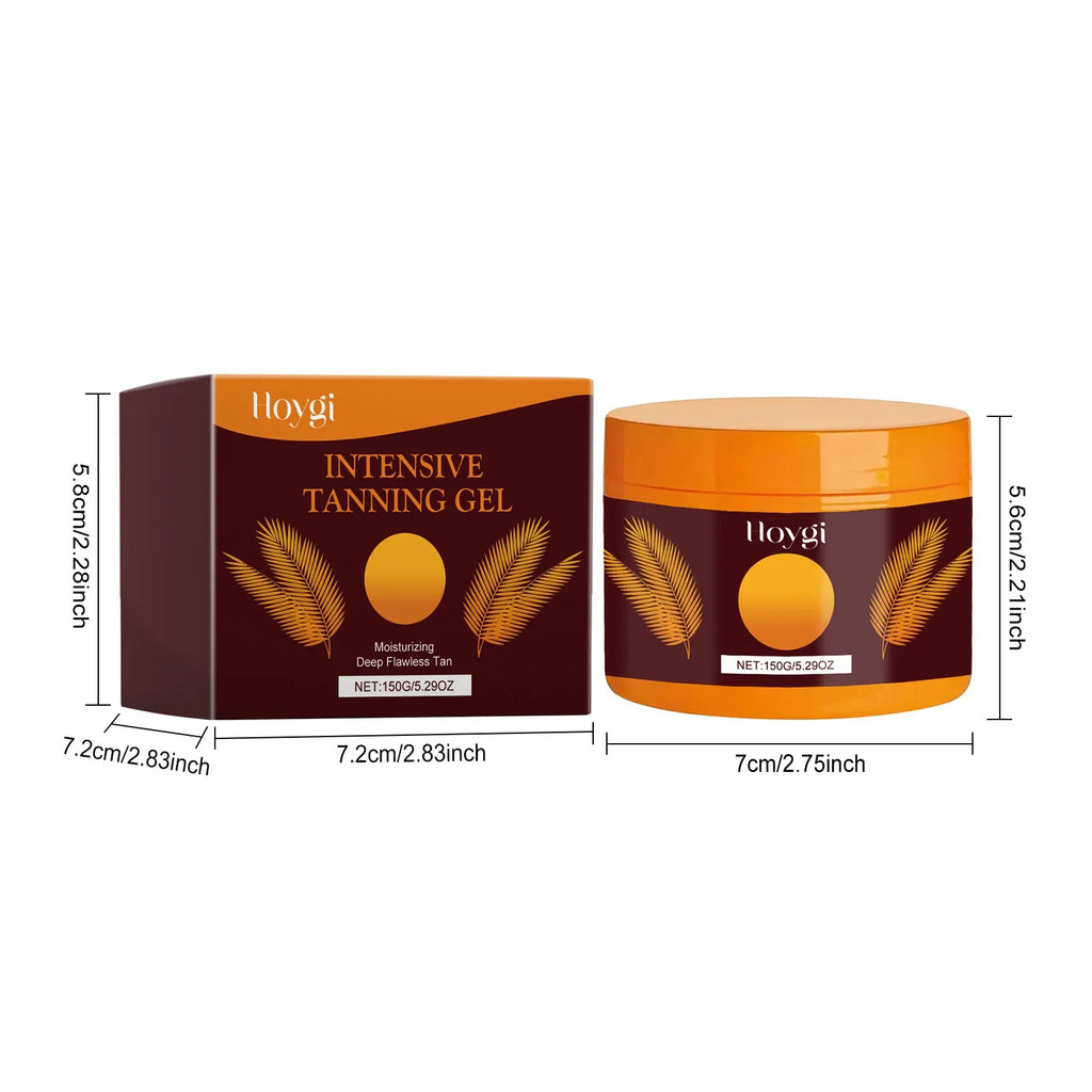 Hoygi Sunless Self Tanning Gel – Natural Bronzer Face & Body Self Tanning Gel Zpaxo
