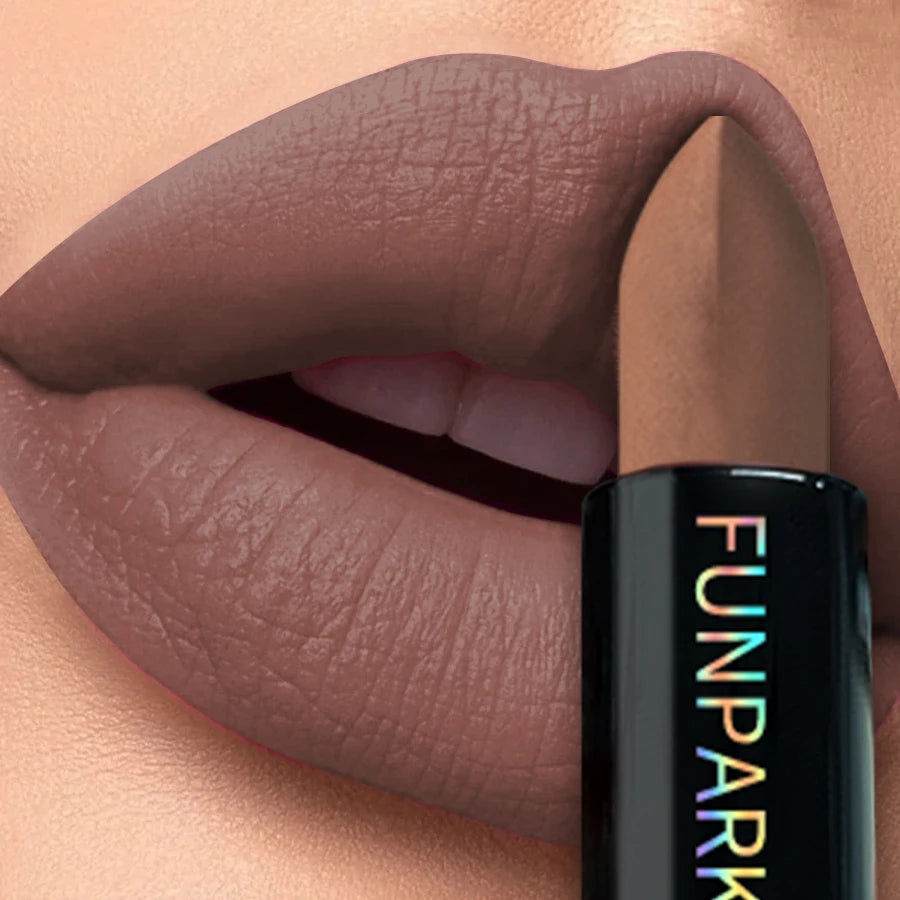 25-Color Matte Lipstick Waterproof Long Lasting Velvet Finish Lip