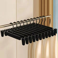5 Space-saving Goose Z-shaped Clothes Pants Hanger Durable Adjustable