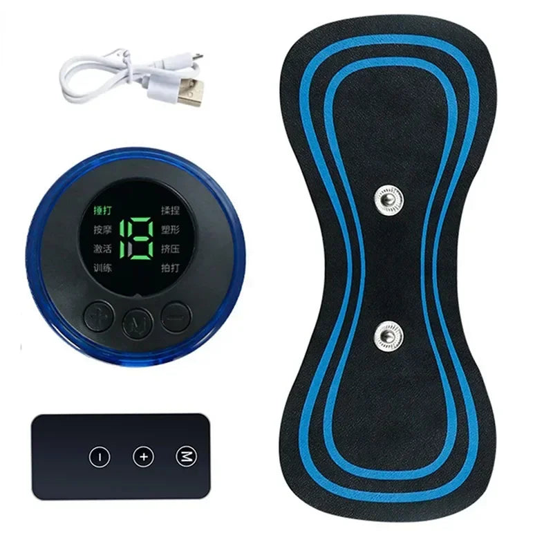 1 5 EMS Neck Electric Massager Cervical Patch 8 Modes 19 Levels Zpaxo 1Pcs set