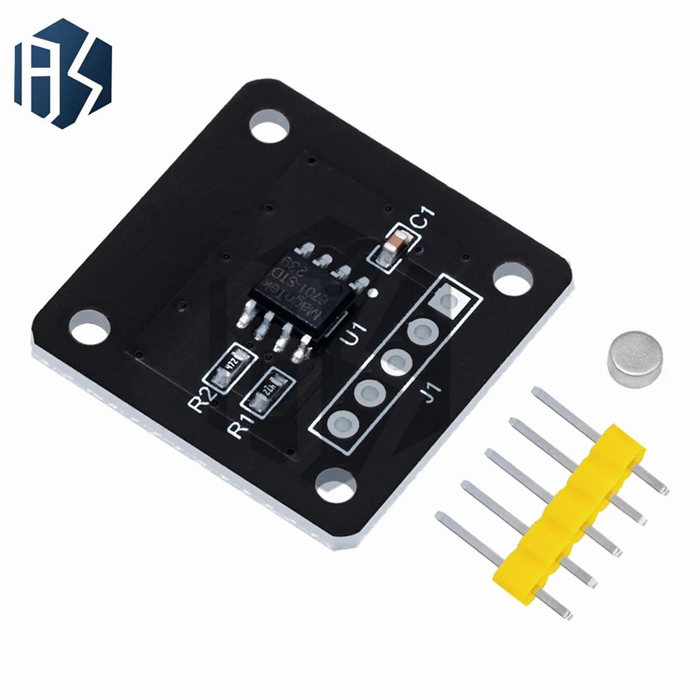 MT6701 magnetic encoder magnetic induction angle measurement sensor module 14bit high precision instead of AS5600 Zpaxo