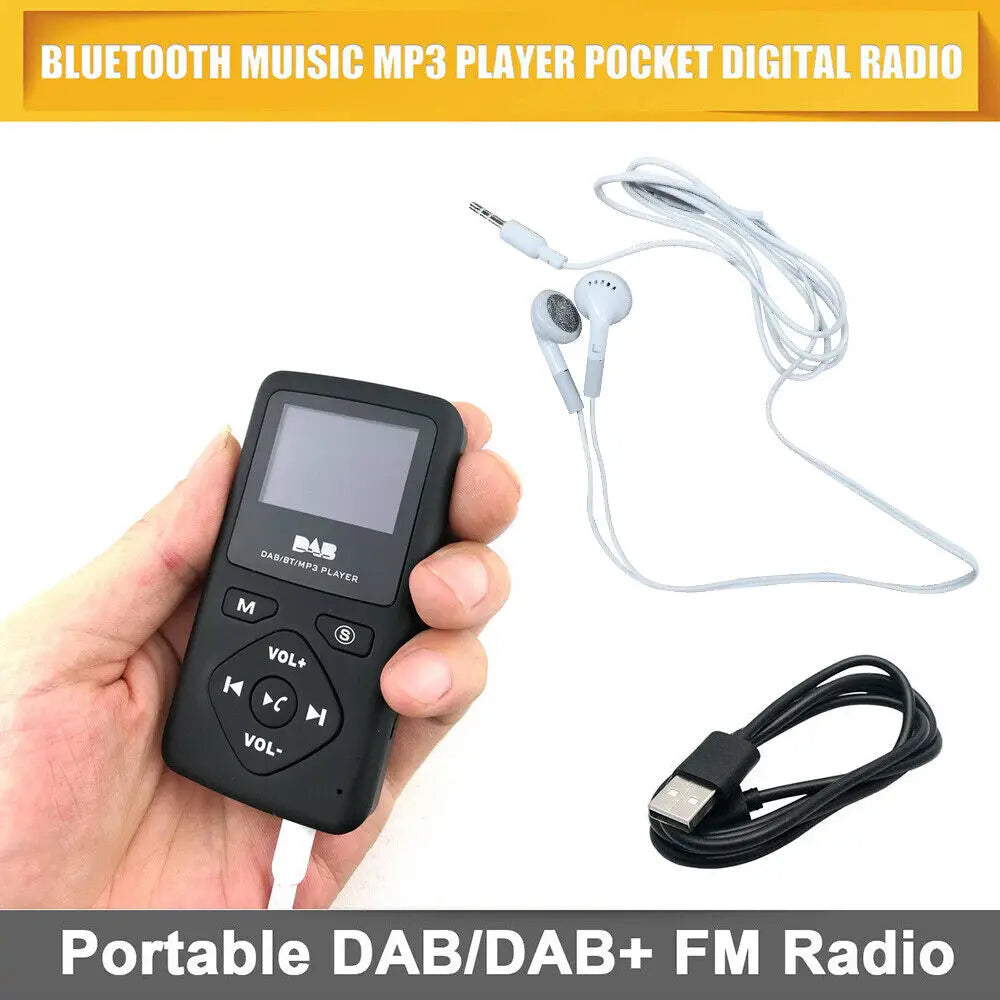 Portable Radio Micro-USB Personal Pocket MP3 Player Digital P7 Mini