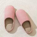 Men's Home Slippers Spring Autumn Indoor Non-slip House Shoes Soft