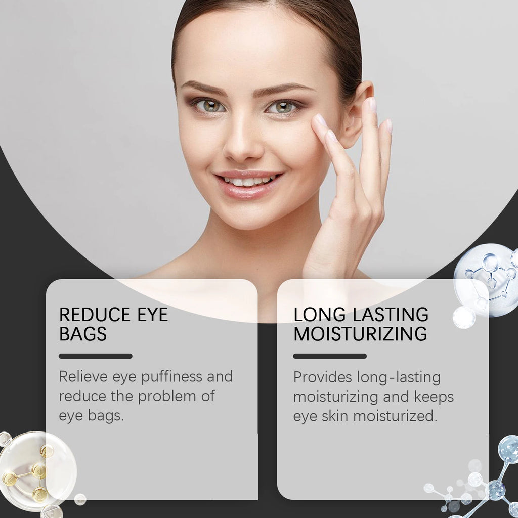 Hydrating Eye Cream Dark Circles Elimination Fine Lines Removal Wrinkles Reduction Lifting Anti Aging Brightening Eye Firm Cream Zpaxo