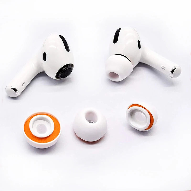 Memory Foam Ear Pads For Airpods Pro 1th 2nd Gen Wireless Bluetooth Earphones Silicone Ear Covers Caps Headphone Earpads Eartips Zpaxo