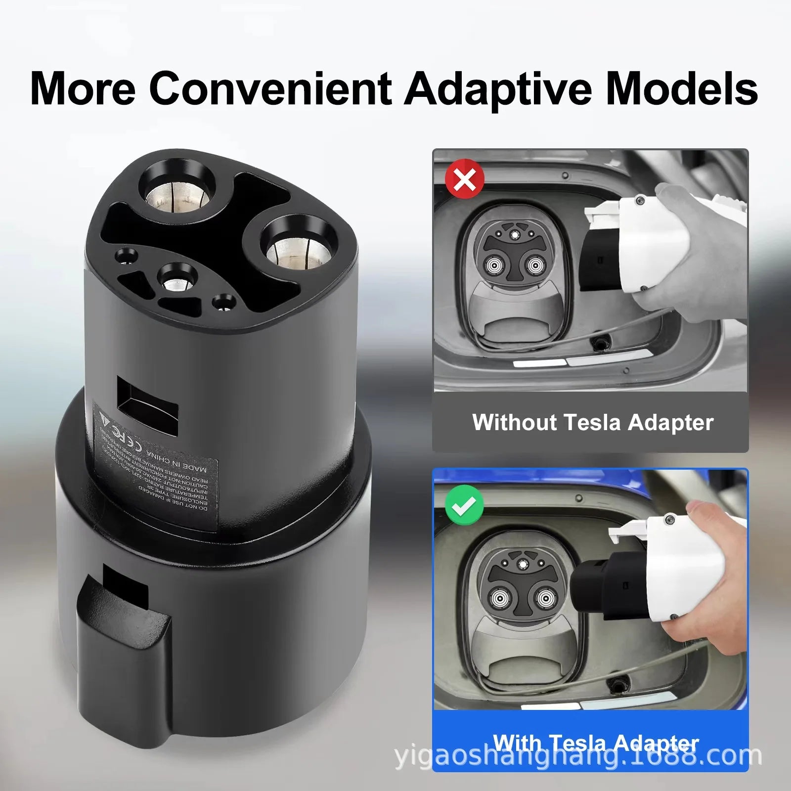 Tesla SAE J1772 Type 1 Charging Adapter | Model 3 Y S X EVSE