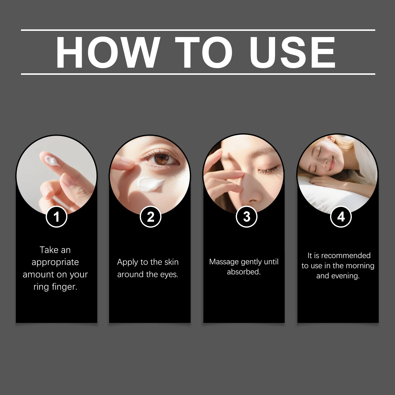Snake Venom Eye Cream Reduce Wrinkle Eye Bag Against Puffiness Firming Moisturizing Brighten Eye Skin Anti Dark Circle Eye Cream Zpaxo
