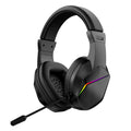 Wireless BT Gaming Headset LED Lights Low Latency Headphones Drivers