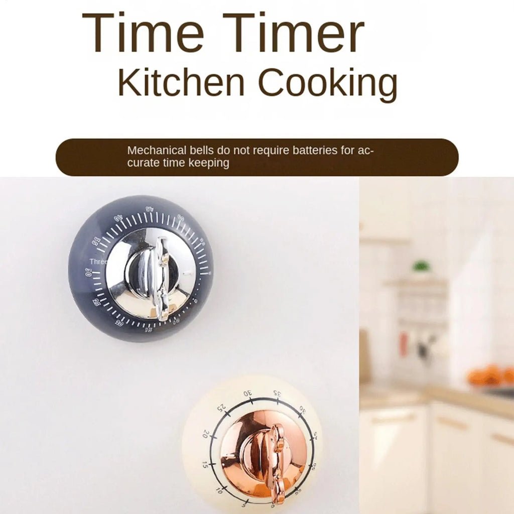 Cartoon Kitchen Timer Cute Bear Strong Magnetic Decorative Manual