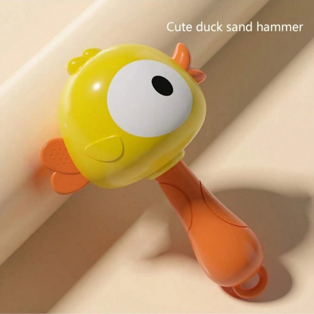 Cute Hand-held Rattles Colorful Animal Designs Hand Cranked Bell