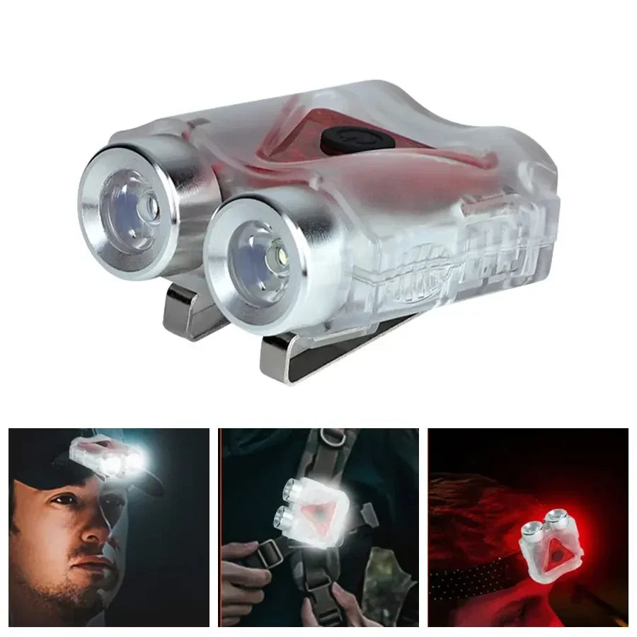 ESMARTER 800-Lumen Rechargeable Waterproof LED Headlamp | USB-C