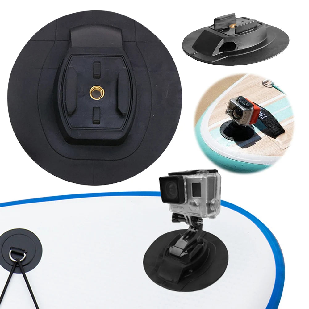 Surfboard Kayak Camera Mount Holder PVC Fixed Stand SUP Base