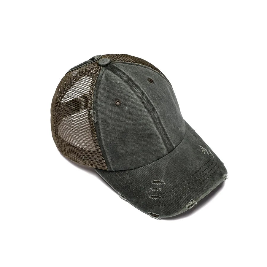 Ponytail Baseball Cap – Breathable Quick-Dry Sun Hat