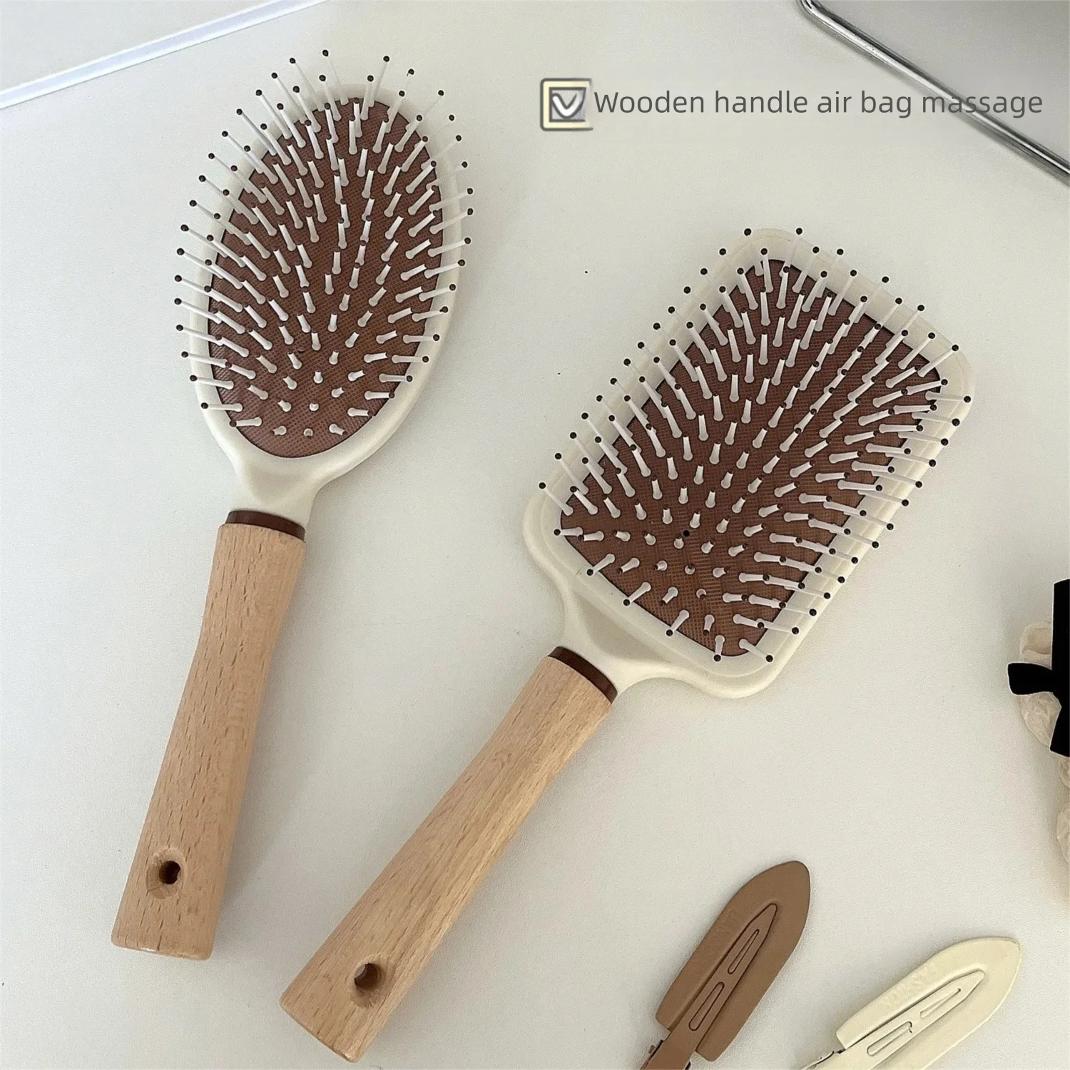 Hair Brush Paddle Hairbrush for Long Short Thick Thin Curly Straight Wavy Dry Hair for Men Women Kids Zpaxo